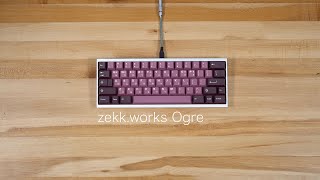 zekkworks Ogre with Inks  Typing Sounds [upl. by Mcnair858]