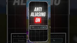 ANTI ALIASING ON VS OFF  BGMI All New Basic amp Advance SETTINGSCONTROLS  BGMI  Pubg Mobile [upl. by Fleece]