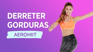 Aula de Ginástica  Derreta Gorduras com 20 min de AeroHIIT [upl. by Eidur]