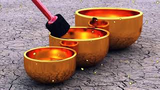 3 HOURS Long Tibetan Singing Bowl Meditation Chakra Healing  Third Eye  Brow Chakra [upl. by Mairim971]