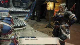 Monster Hunter Rise  Kamura Village Fugen The Elder quotRampage Is Getting Closequot Quest Acquired [upl. by Morry]