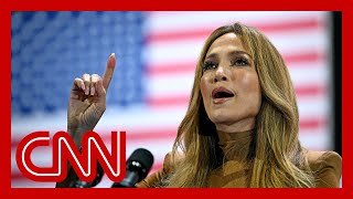 ‘We are Americans’ Jennifer Lopez addresses Puerto Rican comments at Trump rally [upl. by Krista]