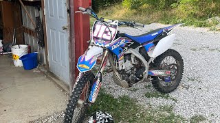 My new bike 2010 yz250f [upl. by Elleivad]