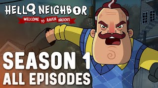 Hello Neighbor Cartoon Season 1  helloneighbor animatedseries  Welcome to Raven Brooks [upl. by Cheadle]