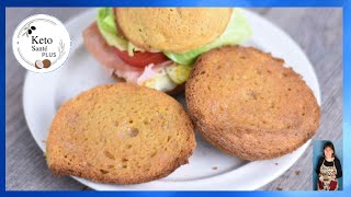 PAIN Cétogène KETO 90 Secondes MUFFIN ANGLAIS Sans Gluten  RAPIDE SAVOUREUX MOELLEUX et FACILE [upl. by Luckin]