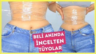 1 DAKİKADA 8 CM BEL İNCELTEN 10 İPUCU Zayıf Gözükmenin Yolları [upl. by Ludeman541]