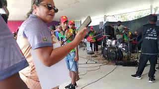 Works Guns performs live during Independence celebrationat Popondetta Arts amp music Festival2023 [upl. by Nahshu341]