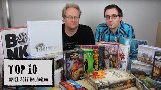 Top 10  Neuheiten von der SPIEL 2017 worauf wir uns freuen [upl. by Sama763]