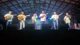 Ron Stewart on fiddle Brad Powers on banjo with Hammertowne at Rudy Fest 2024 “Sally Goodin’” [upl. by Salmon]