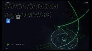 CylanceProtect® vs SamsaSamsam Ransomware [upl. by Brewster685]