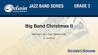 Big Band Christmas II arr Carl Strommen  Score amp Sound [upl. by Alleram]