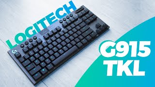 Review teclado Logitech G915 TKL  Custa QUANTO [upl. by Bentley]