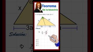 TEOREMA DE LA BISECTRIZ [upl. by Iztim]