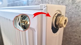 How To Replace A Radiator Bleed Valve Like A Pro [upl. by Aekal]