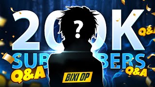 Face  INCOME  200K Special QNA Video ♥️🔥 BIXI OP FACE Reveal [upl. by Morry]