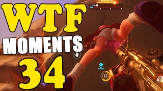 Overwatch WTF Moments Ep34 [upl. by Aihsei]