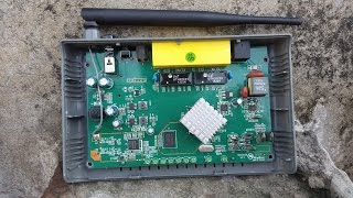 Tenda W150D Wireless N ADSL2 Modem Disassembly full HD video [upl. by Selia393]