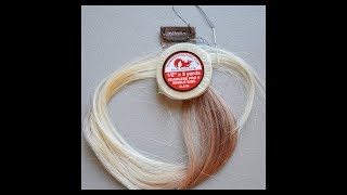 How to make CLIPINS HAIR EXTENSIONS USING SINGLE SIDE TAPE  By HAIRWEFTINGTAPECOM [upl. by Ellenehs289]