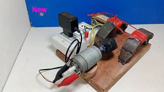 I create New video with Dc 12v motor and copper wire [upl. by Christel978]