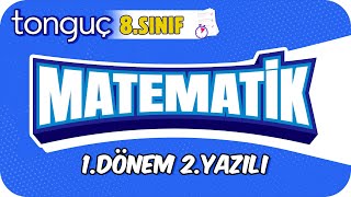 8Sınıf Matematik 1Dönem 2Yazılıya Hazırlık 📝 2024 [upl. by Aidam828]