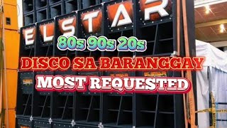 DISCO SA BARANGGAYMOST REQUESTEDTEAM WALWAL80s90s [upl. by Idnic]