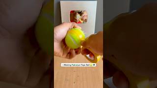 How To Make Pakistani Tape Ball at Home  Making Homemade Ball cricket shorts ball tapeball [upl. by Enrica627]