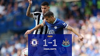 Chelsea 11 Newcastle United  Highlights  Premier League 2223 [upl. by Mears]