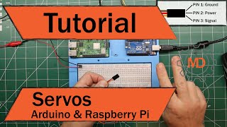 How to connect a servo to a Raspberry Pi and Arduino [upl. by Bose]