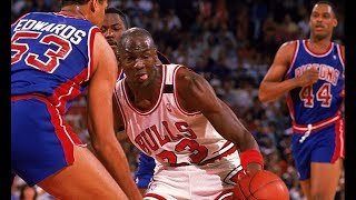 Michael Jordan 1990 Playoffs 47 Points v Detroit Pistons  Eastern Conference Finals Game 3 [upl. by Funch]