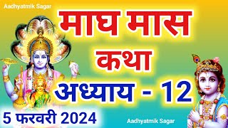 माघ मास कथा अध्याय 12 Magh maas katha Magh maas mahatmya Magh maas ki katha [upl. by Artemahs]