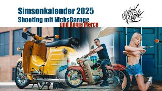 Simsonkalender 2025  Nicks Garage und Angie Merce [upl. by Lois950]