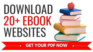 25 Most Amazing Websites to Download Free eBooks [upl. by Melloney]