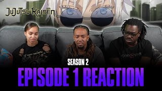 Hidden Inventory  Jujutsu Kaisen S2 Ep 1 Reaction [upl. by Thormora]