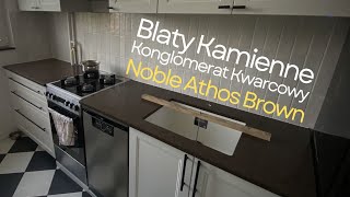 Blaty Kamienne  Konglomerat Noble Athos Brown [upl. by Nnylarej376]