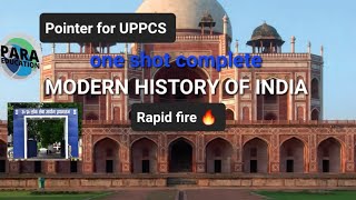 Modern History of India 🇮🇳 oneshot history [upl. by Yhtamit]