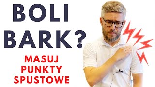 Ból BARKUKARKUDRĘTWIENIE rąk  punkty spustowe w piersiowym mniejszym  dr n med Marcin Wytrążek [upl. by Kostival743]