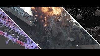 Collapsing bridge  VFX breakdown [upl. by Raymond]