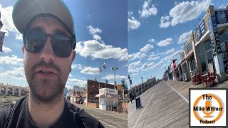 How the OCNJ Boardwalk Looks During Offseason  Closed Shops Low Crowds  Witmers Ventures [upl. by Iridis]