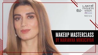 Makeup Masterclass by Marianna Mukuchyan  Lakmé Fashion Week  Easy Pop Color Look [upl. by Ninazan912]