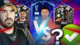 FIFA 22  SBC BAILLY SHOWDOWN  DE PAUL SHOWDOWN FAUT IL LE FAIRE [upl. by Valenza]