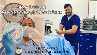 Locum Anesthesiologist Assistant Questions and Answers highly requested [upl. by Regni173]