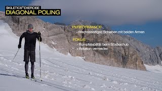 Fischer Nordic  SKILETICS®  Diagonal Poling  DE [upl. by Zoldi13]