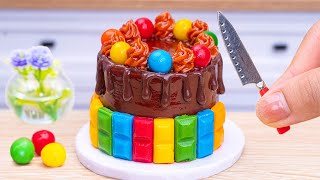 Best Miniature Chocolate Cake Decorating Ideas🔥Amazing Rainbow Cake Dessert🔥Mini Cake Video [upl. by Volnak797]