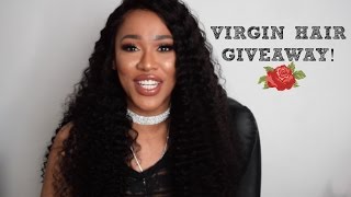 Virgin Hair GIVEAWAY TAMMI X NADULA HAIR  CLOSED [upl. by Anifur902]