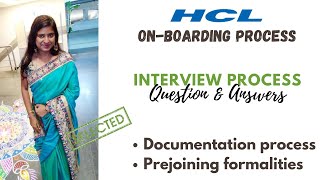 HCL Interview experience 2022  HCL recruitment  HCL Interview questions and answers  HCL Drive [upl. by Eidnyl455]