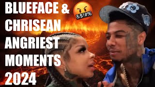 BLUEFACE AND CHRISEAN ANGRIEST MOMENTS 😡😡😡 [upl. by Dukie]