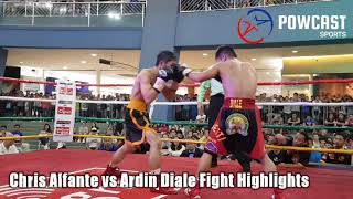 Ardin Diale vs Chris Alfante Fight Highlights [upl. by Nisior]