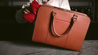 Carl Friedrik  Leather Bags Craftsmanship [upl. by Oneladgam384]