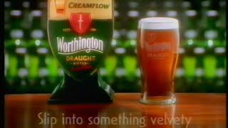 Worthington Draught Bitter advert with Harry Enfield  9th March 1997 UK television commercial [upl. by Janine]