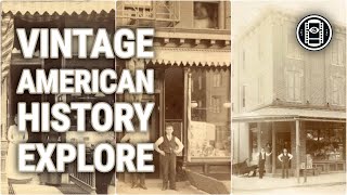 Vintage Photographs of 19th Century American Stores [upl. by Notyalc]